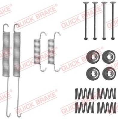 Комплект монтажный тормозных колодок OJD-QUICK BRAKE 1050026