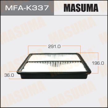 Фильтр воздушный Masuma MFAK337