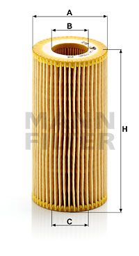 Фильтр масляный MANN-FILTER HU7196X