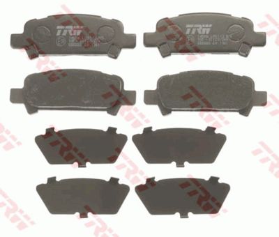 Колодки тормозные дисковые TRW GDB3223