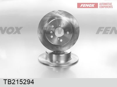 Диск тормозной задний FENOX TB215294