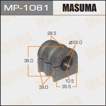 Втулка стабилизатора переднего Masuma MP1081