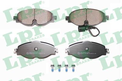 Колодки тормозные дисковые LPR 05P1834