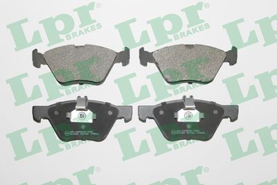 Колодки тормозные передние LPR 05P406