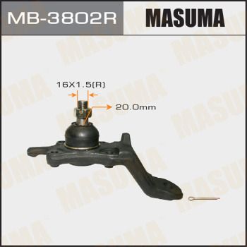 Опора шаровая правая нижняя Masuma MB3802R