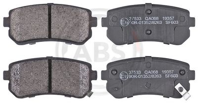 Колодки тормозные дисковые задние ZF RUSSIA GDB3421ZFR