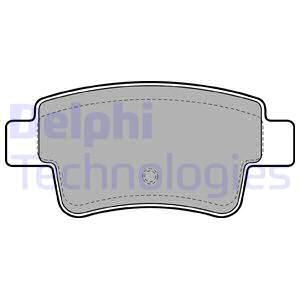 Комплект тормозных колодок DELPHI LP2055