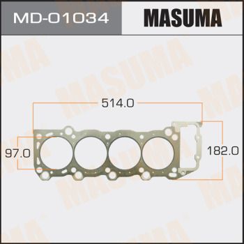 Прокладка ГБЦ Masuma MD01034