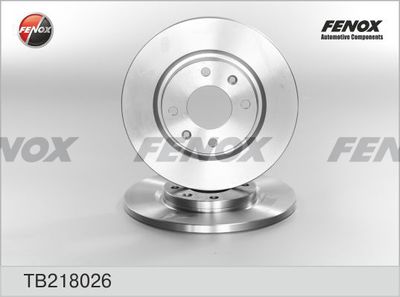 Диск тормозной FENOX TB218026