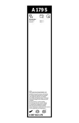 Комплект щеток стеклоочистителя MERCEDES-BENZ A4478205400