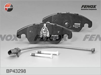 Колодки тормозные дисковые FENOX BP43298
