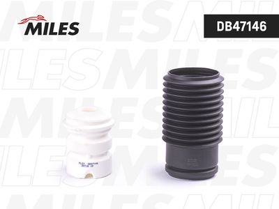 Отбойник и пыльник амортизатора заднего Miles DB47146