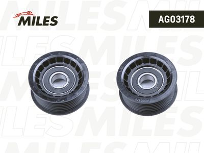 Ролик ремня приводного Miles AG03178