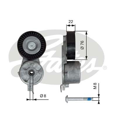 Натяжитель ремня GATES T39141