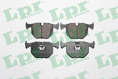 Колодки тормозные дисковые LPR 05P1231