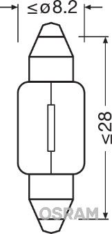 Лампа OSRAM 6428
