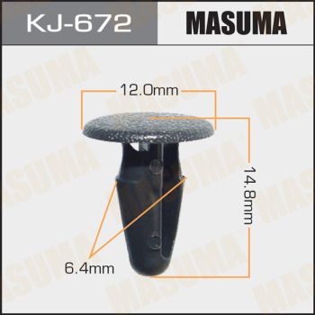 Клипса Masuma KJ672