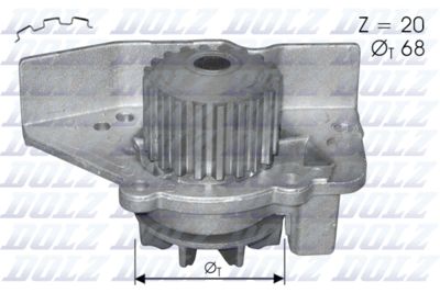 Насос водяной DOLZ C118