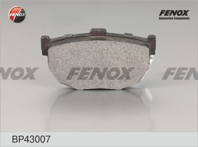 Колодки тормозные задние FENOX BP43007