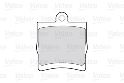 Комплект колодок для дискового тормоза VALEO 301444