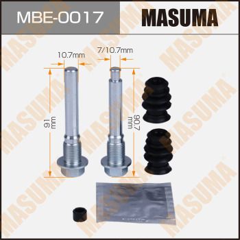 Ремкомплект направляющих тормозного суппорта Masuma MBE0017