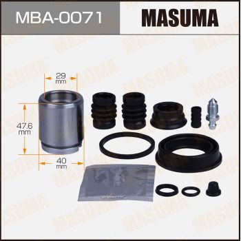 Ремкомплект тормозного суппорта с поршнем Masuma MBA0071