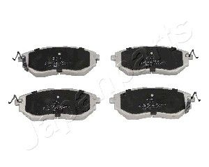 Колодки тормозные дисковые передние комплект JAPANPARTS PA709AF