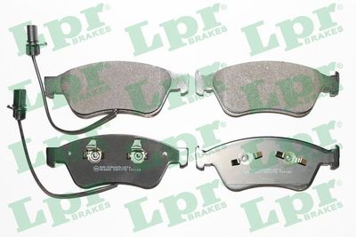 Колодки тормозные дисковые LPR 05P1772