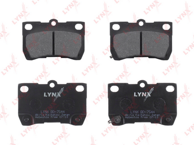 Колодки тормозные задние LYNXauto BD7544