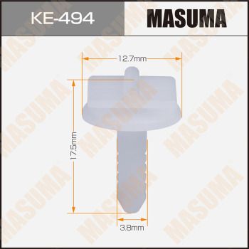 Клипса крепежная Masuma KE494