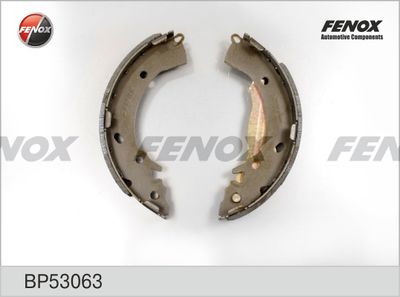 Колодки тормозные барабанные FENOX BP53063