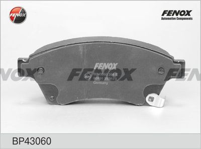 Колодки тормозные передние FENOX BP43060