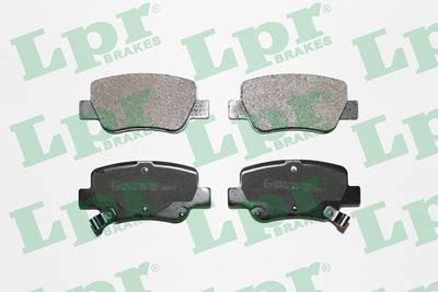 Колодки тормозные дисковые LPR 05P1522