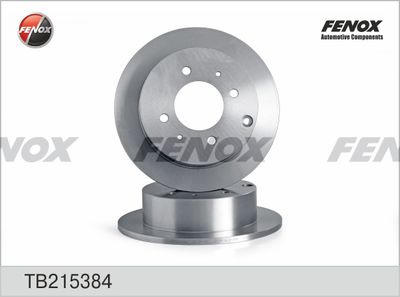 Диск тормозной задний FENOX TB215384