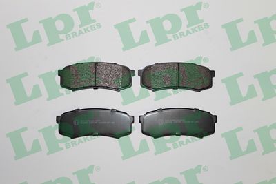 Колодки тормозные задние LPR 05P749