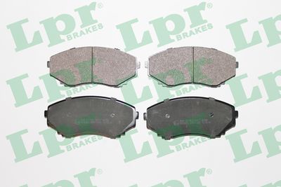 Колодки тормозные передние LPR 05P1132