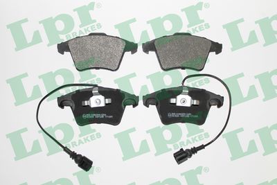 Колодки тормозные дисковые LPR 05P1285