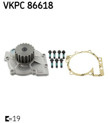 Насос водяной SKF VKPC86618