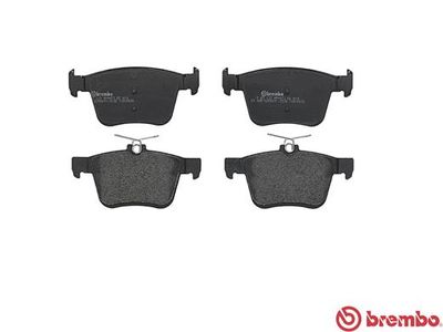 Колодки тормозные дисковые задние BREMBO P85125