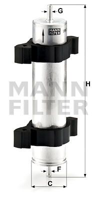 Фильтр топливный MANN-FILTER WK5212