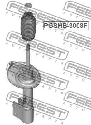 Пыльник амортизатора переднего FEBEST PGSHB3008F