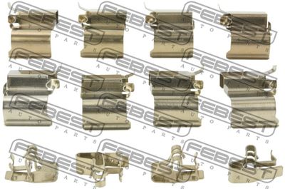 Комплект монтажный тормозных колодок FEBEST 0103GDJ150R