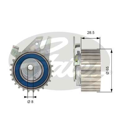 Ролик ремня приводного GATES T43033