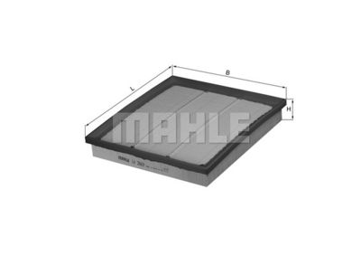 Фильтр воздушный MAHLE LX2683