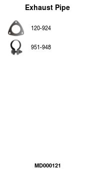 Труба приемная глушителя POLMOSTROW 17548