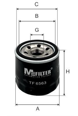 Фильтр масляный M-Filter TF6563