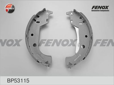 Колодки тормозные барабанные FENOX BP53115