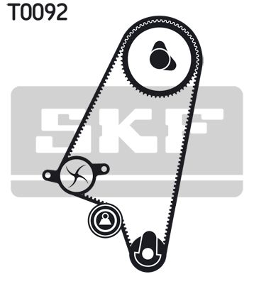 Ремкомплект ГРМ SKF VKMA05121