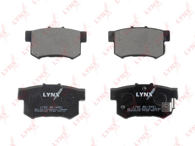 Колодки тормозные задние LYNXauto BD3401