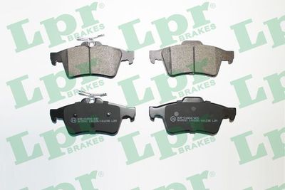 Колодки тормозные дисковые LPR 05P1236